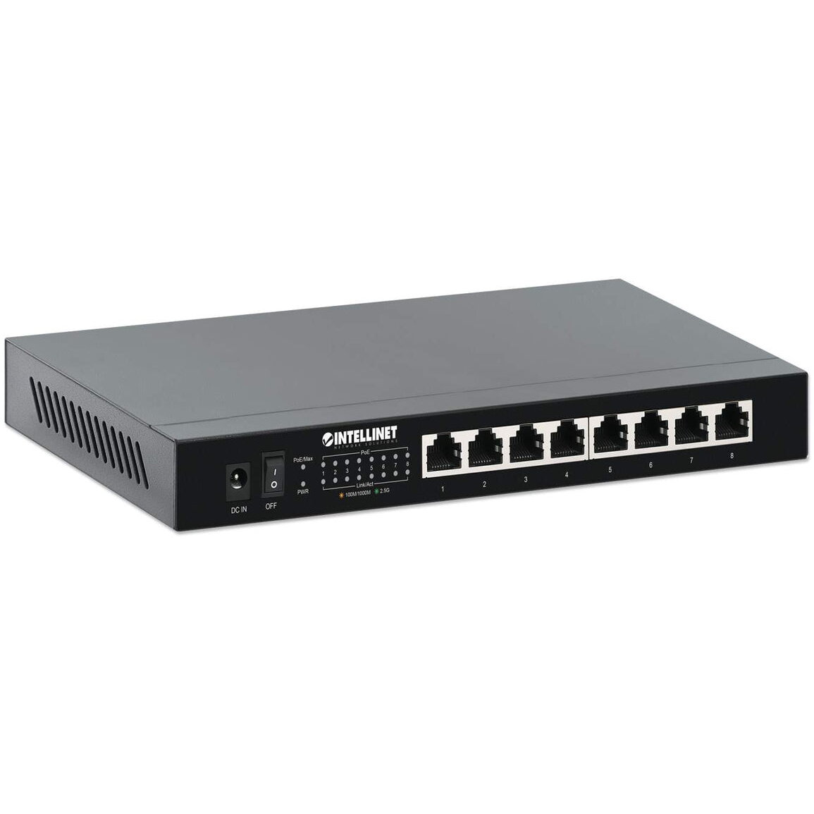 Switch 8-Port 2,5G Ethernet PoE+ 100W 8xPSE Ports