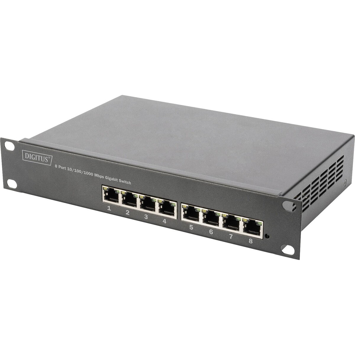 Switch 8-Port  Gigabit 80W  PoE Managed   Negru