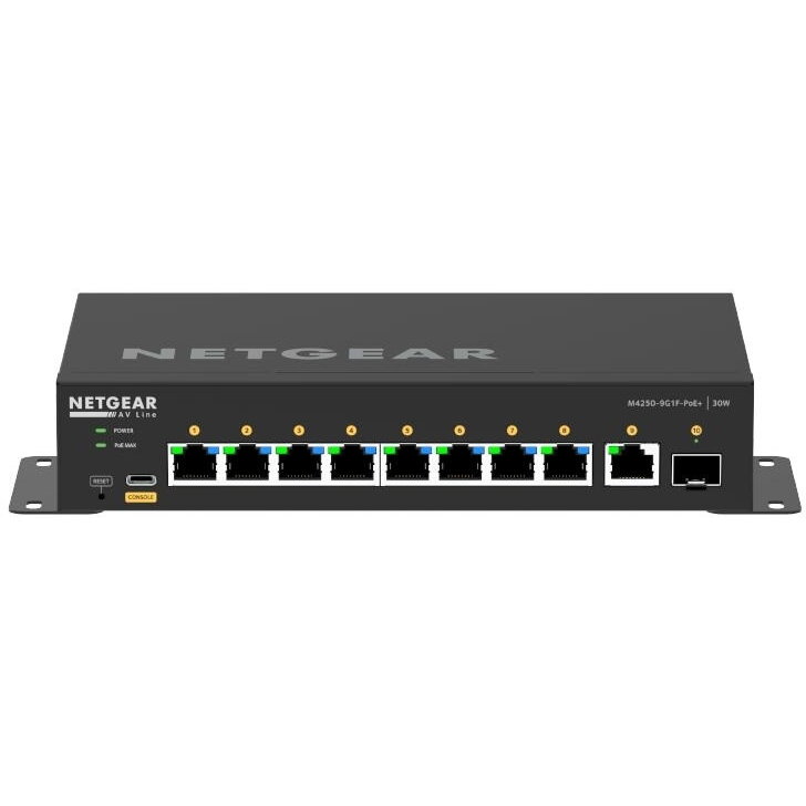 Switch 8xGE PoE+ 1xSFP GSM4210PD