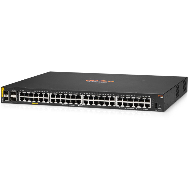Switch Aruba Networks JL675A 6100 370W