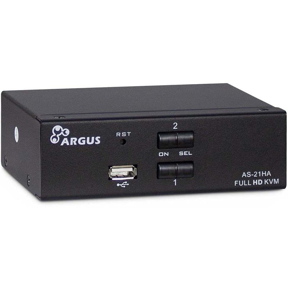 Switch AS-21HA HDMI, 2 Port, Metall