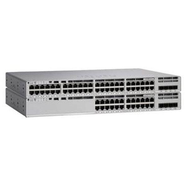 Switch Catalyst 9200L 48-port PoE+ 4×1G Network Essentials Gri