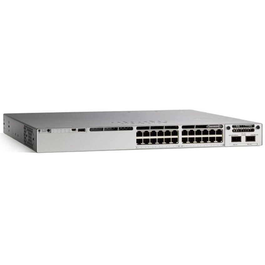 Switch Catalyst 9200 24-PORT/POE+ Network Advantage In Gri