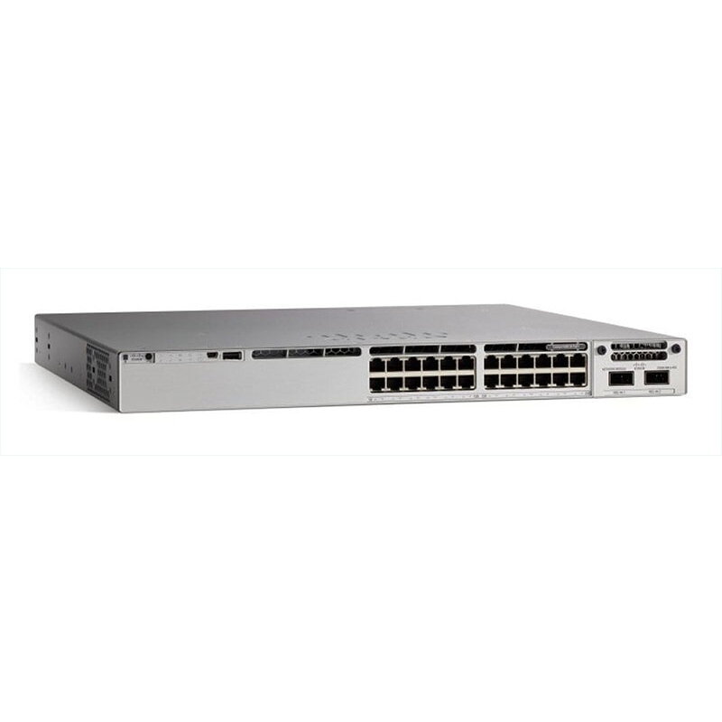 Switch Catalyst 9300 24 GE SFP Ports/modular Uplink  In Gri