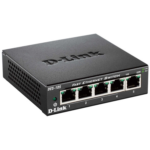 Switch DES-105 5 porturi