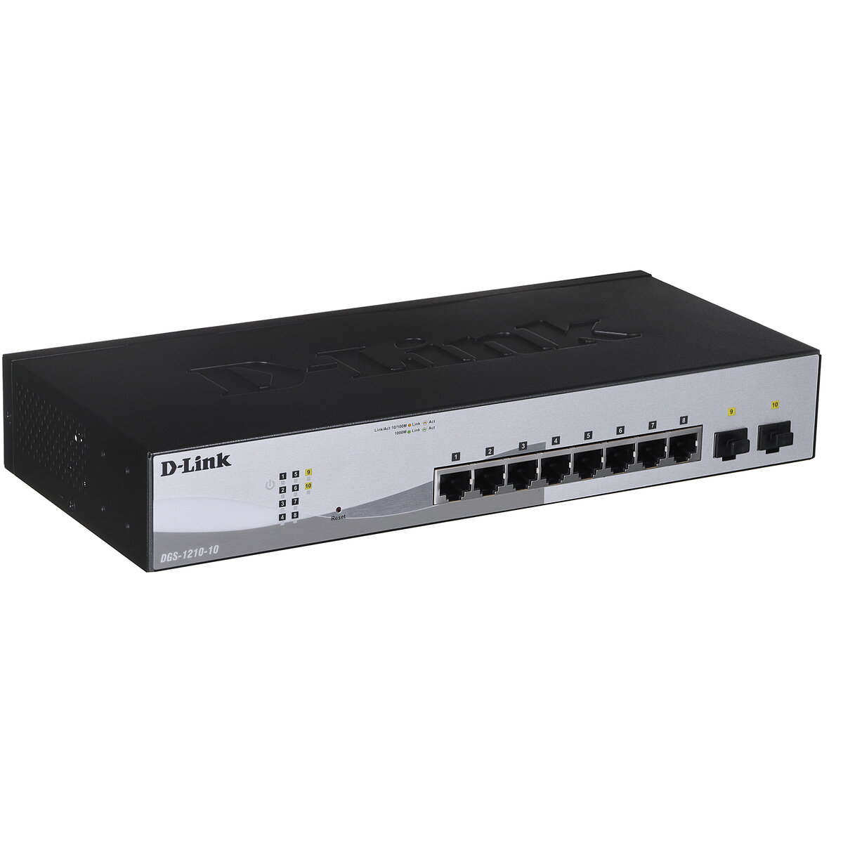 Switch DGS-1210-10/E 10-Port Gigabit 2 SFP