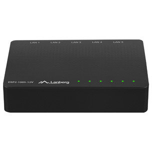 Switch DSP2-1005-12V  (5-PORT, 12V, 1GB/S)