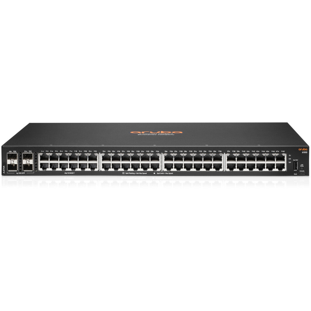 Switch Gigabit Aruba 6100 48G 4SFP+