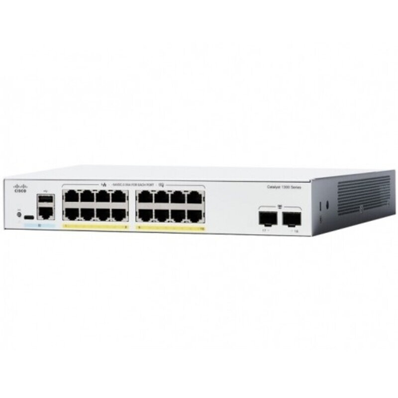 Switch Gigabit C1300-16P-2G