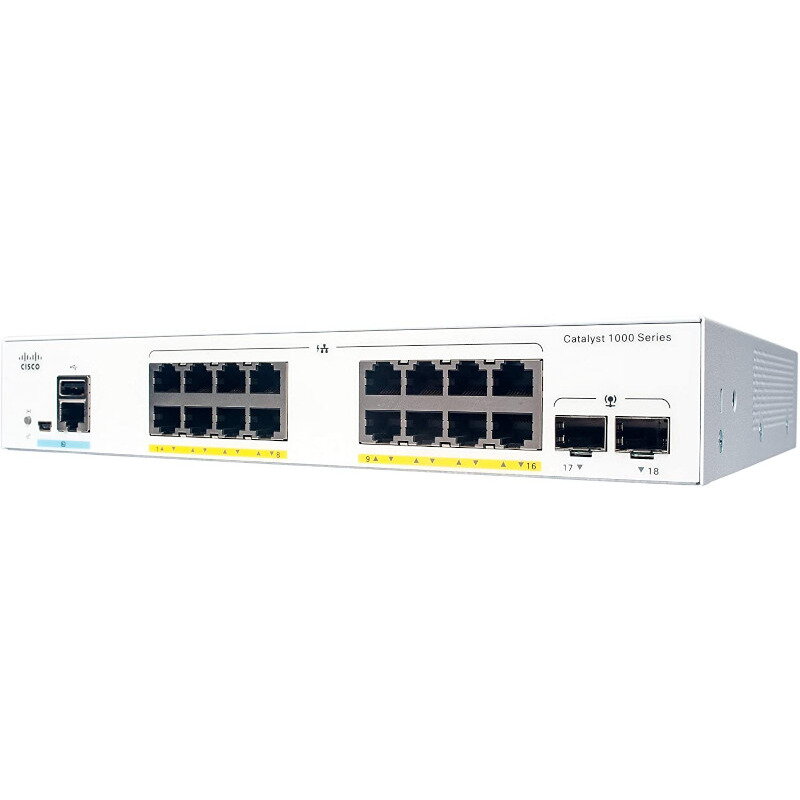 Switch Gigabit Catalyst C1000-16P-2G-L