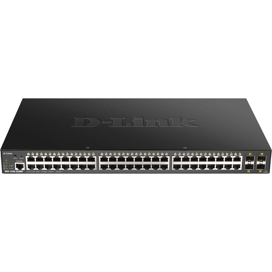 Switch Gigabit DGS-1250-52XMP