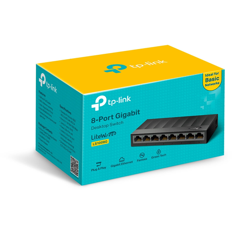 Switch LS1008G 8 porturi Gigabit