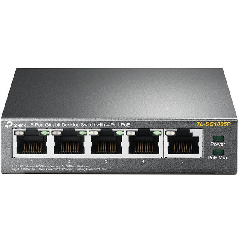 Switch TL-SG1005P 5 Porturi