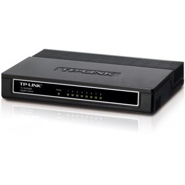 Switch SG1008D 8 Porturi RJ45 Gigabit Cu Auto-Negociere Suport Auto MDI / MDIX Negru