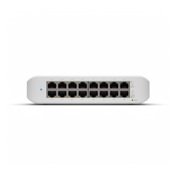 Switch UniFi Lite 16 PoE L2 Gigabit Ethernet White