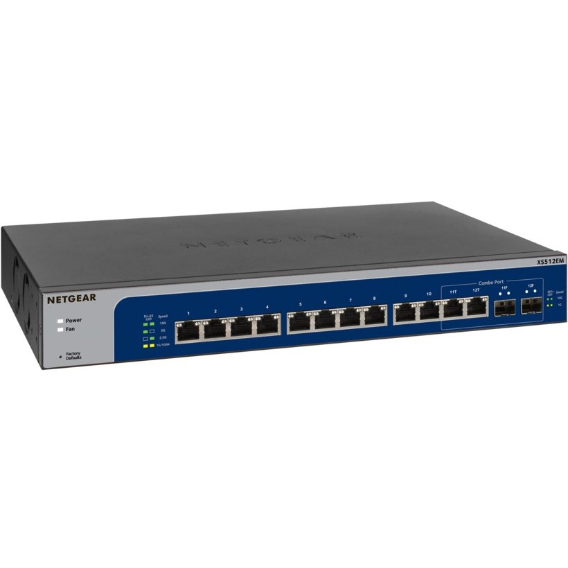 Switch XS512EM-100EUS 12-Port 10-Gigabit/Multi-GIG Smart Web Managed Plus