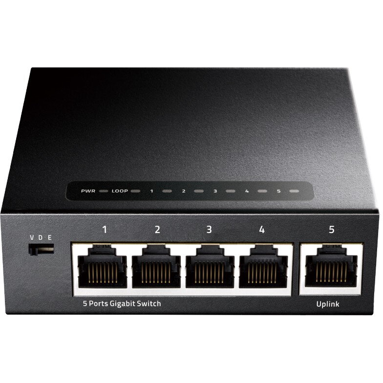 Switch GS105 5Port Unmanaged Negru