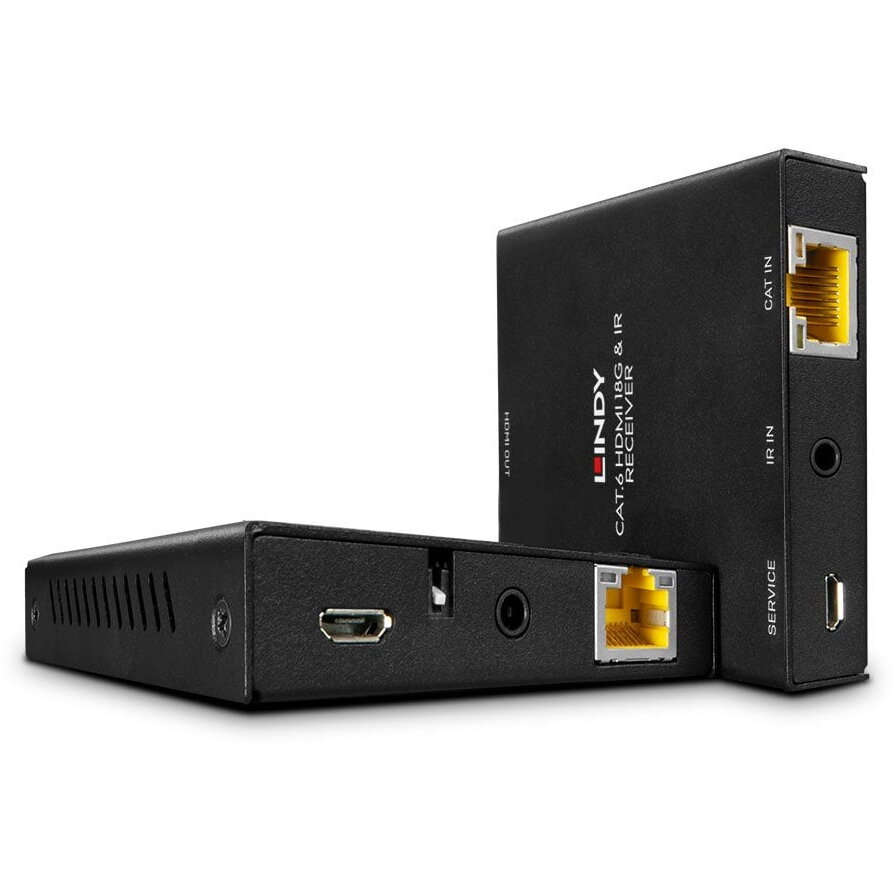 Switch KVM 50m Cat.6 18G HDMI & IR Extender
