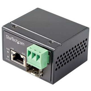 Switch KVM PoE + Industrial Media Conv 30W