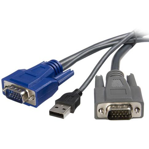 Switch KVM SVUSBVGA6 6 FT USB VGA 2-IN-1 