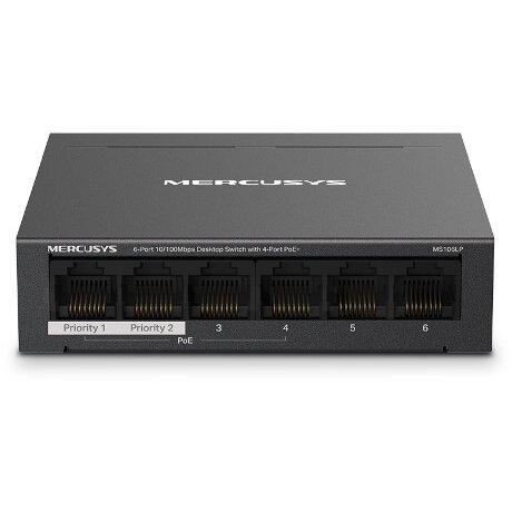 Switch 6 Port MS106LP Negru