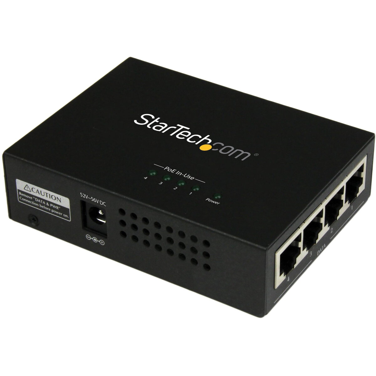 Switch 4 Port Gigabit Poe+ Injector/in Negru