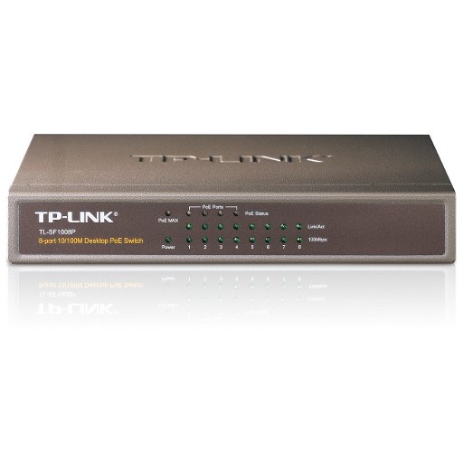Switch TL-SF1008P 8 porturi