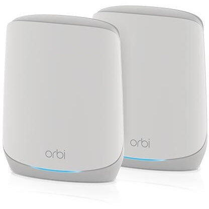 Accesoriu server Orbi WiFi6 Tri-Band Mesh System Set of 2, Mesh Router (white)