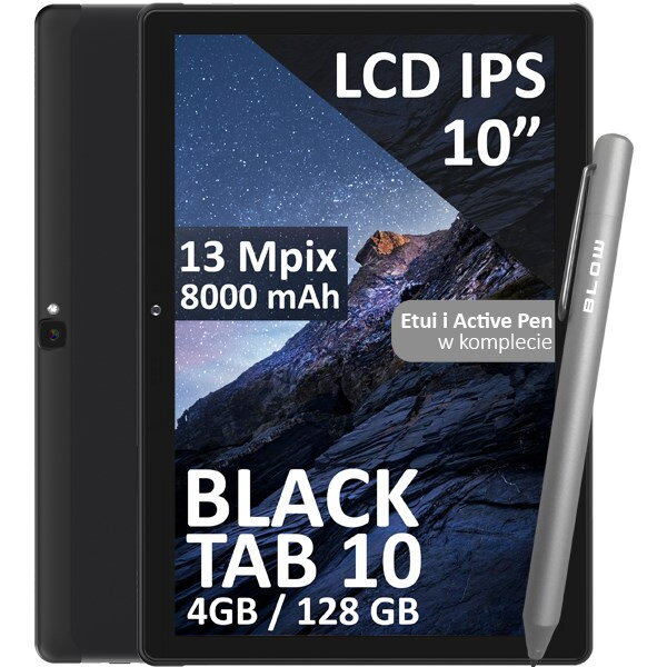 Tableta BlackTAB10 4/128GB 4G LTE Octa-core