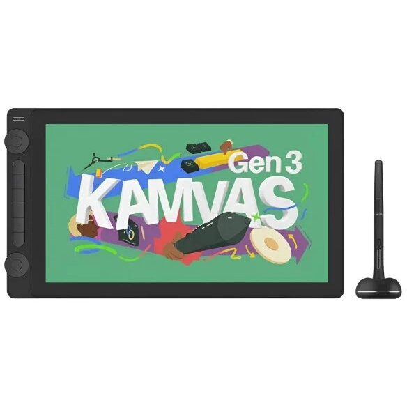 Tableta Grafica Huion Kamvas 16 NEW Gen.3 graphics tablet