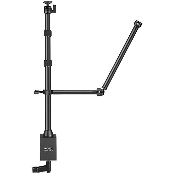 Tabletop Camera Mount with Two Auxiliary Holding Arms Neewer