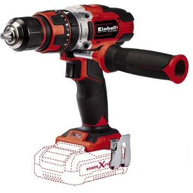 Masina de Gaurit cu Impact TE-CD 18/48 Li-i-Solo Ciocan Fara Fir Bateria si Incarcatorul Nu Sunt Incluse Rosu/Negru