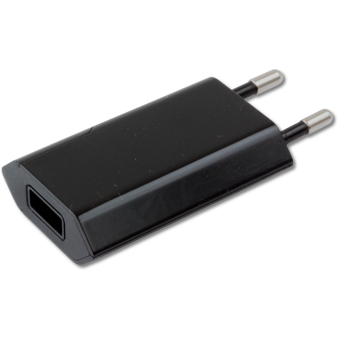 Techly Slim încărcător USB 230V -> 5V/1A negru