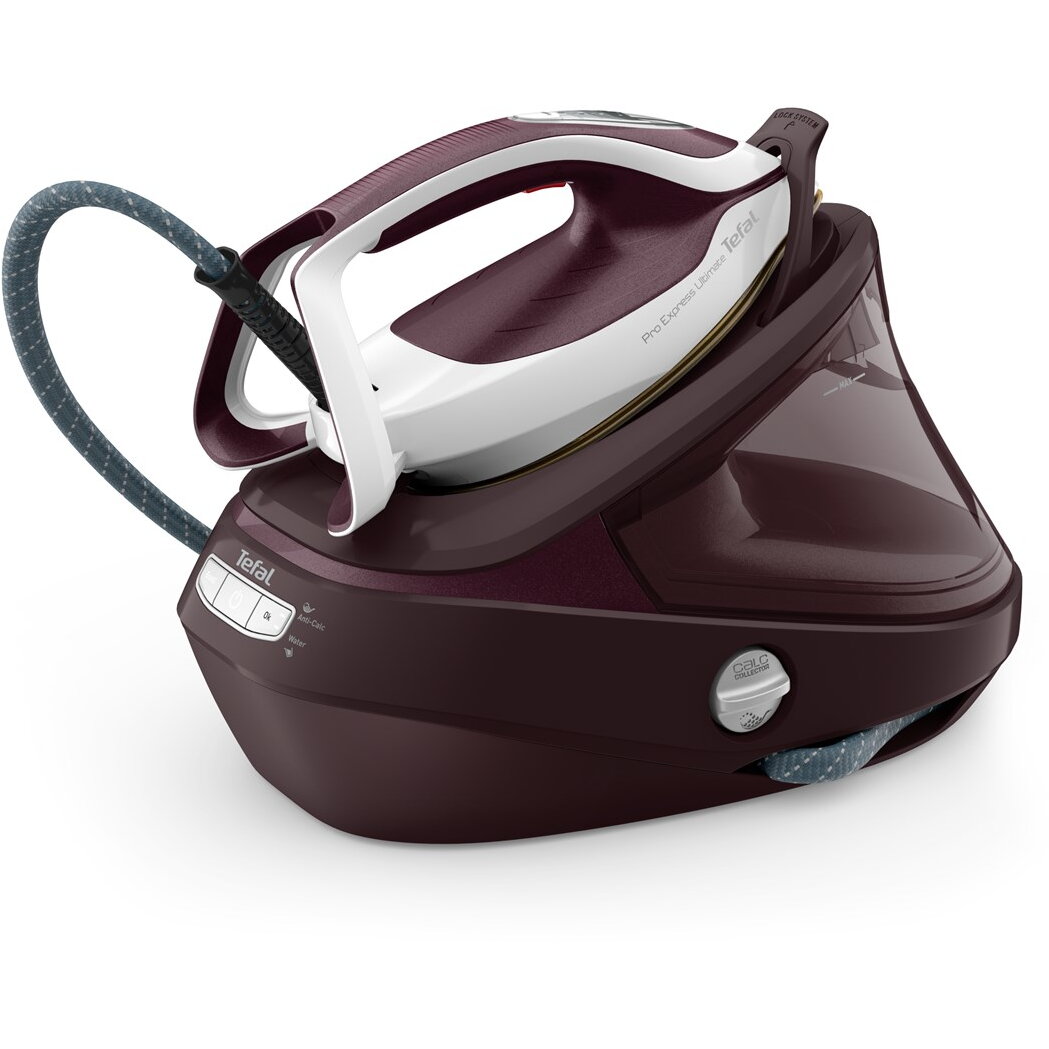 Tefal Pro Express Ultimate II GV9721 1.2 L Durilium AirGlide Autoclean soleplate Red, White