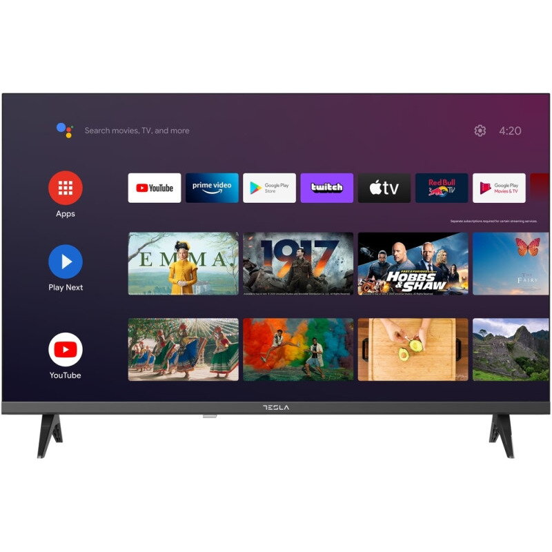 Televizor Smart LED 32E635BHS 81cm HD Frameless Android TV 11 Clasa E Negru
