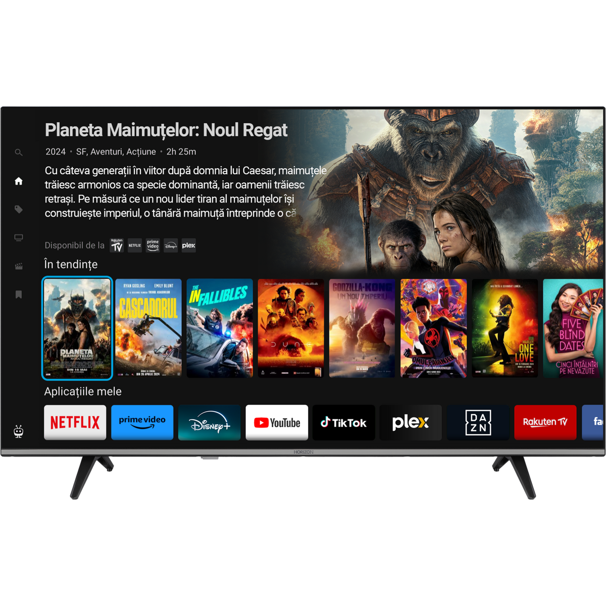 Televizor LED Smart TV 65HL7560U/D 164cm 65inch Ultra HD 4K Black