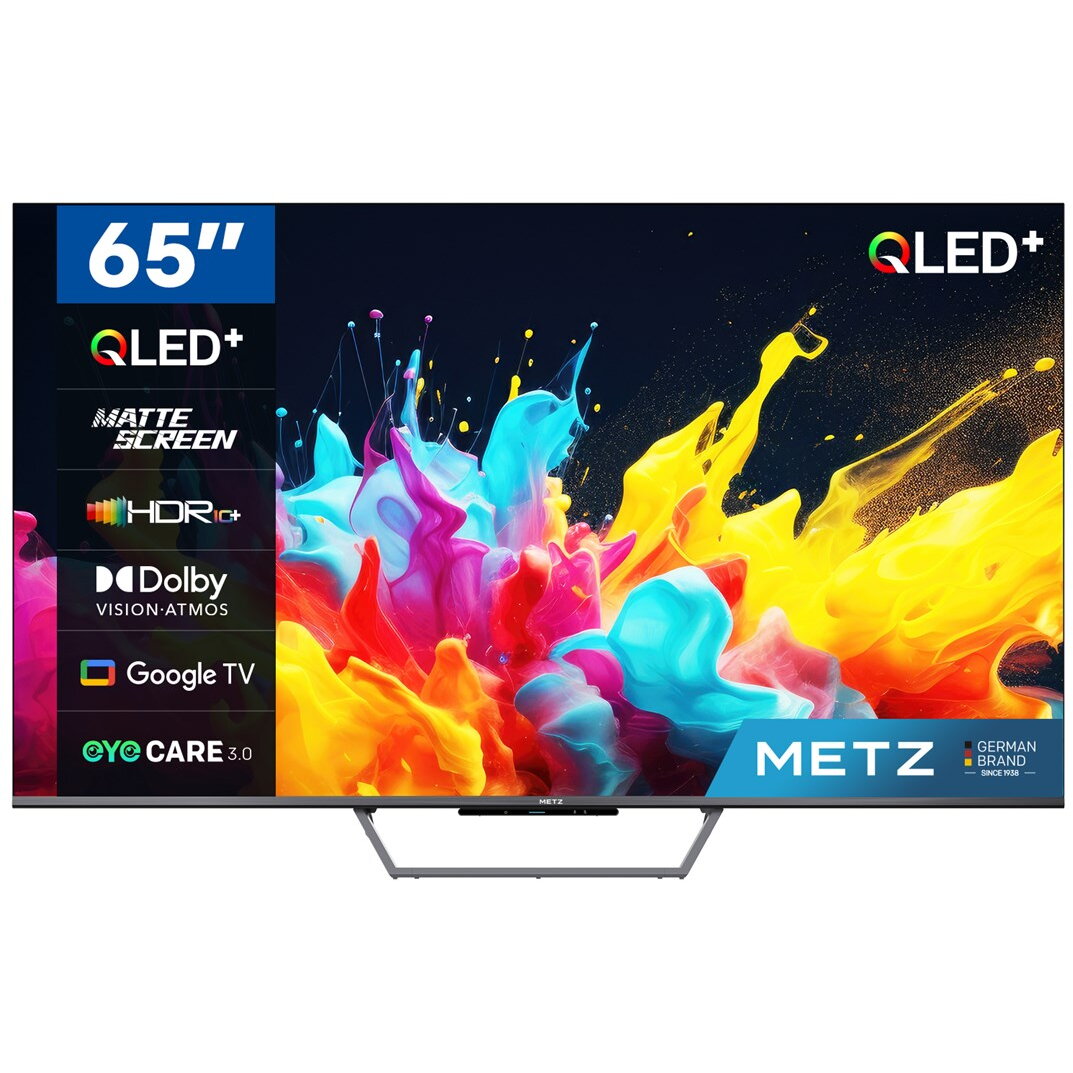 Televizor QLED 65MQE7600Z 164cm 65inch Smart Google TV 4K Ultra HD Clasa F Model 2025 Negru