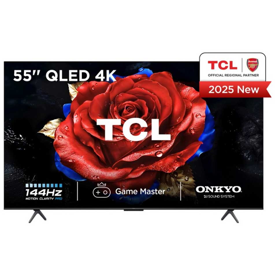 Televizor QLED 55T8C, 139 cm, Smart Google TV, 4K Ultra HD, (Model 2025)
