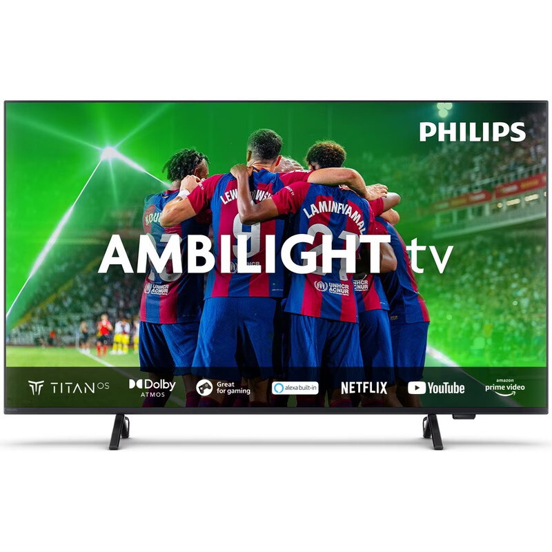 Televizor Smart 43PUS8319/12 Seria PUS8319/12 108cm 4K UHD HDR Ambilight Pe 3 Laturi Negru
