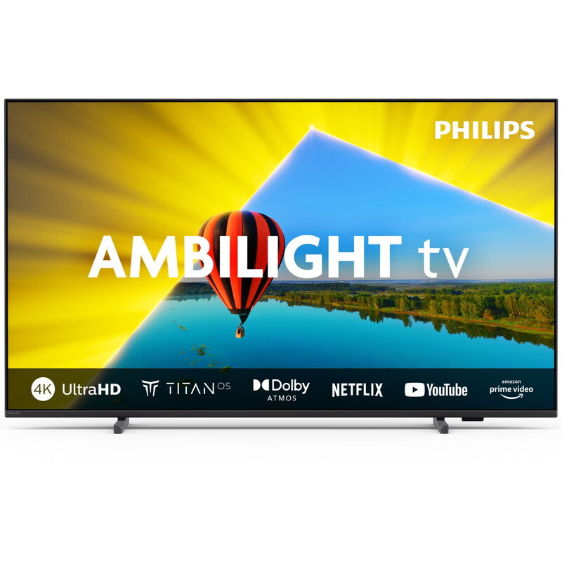 Televizor Smart TV 55PUS8079/12 Seria PUS8079/12 139cm negru 4K UHD HDR Ambilight pe 3 laturi