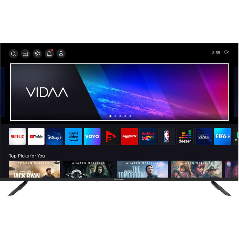 Televizor LED 65inch Diamant 4K-SMART 65HL5530U/C Negru