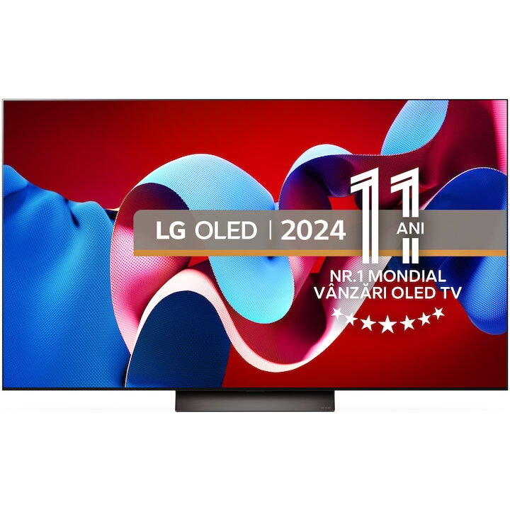 Televizor Televizor LG OLED evo 65C42LA, 164 cm, Smart, 4K Ultra HD, 100Hz, Clasa F (Model 2024)