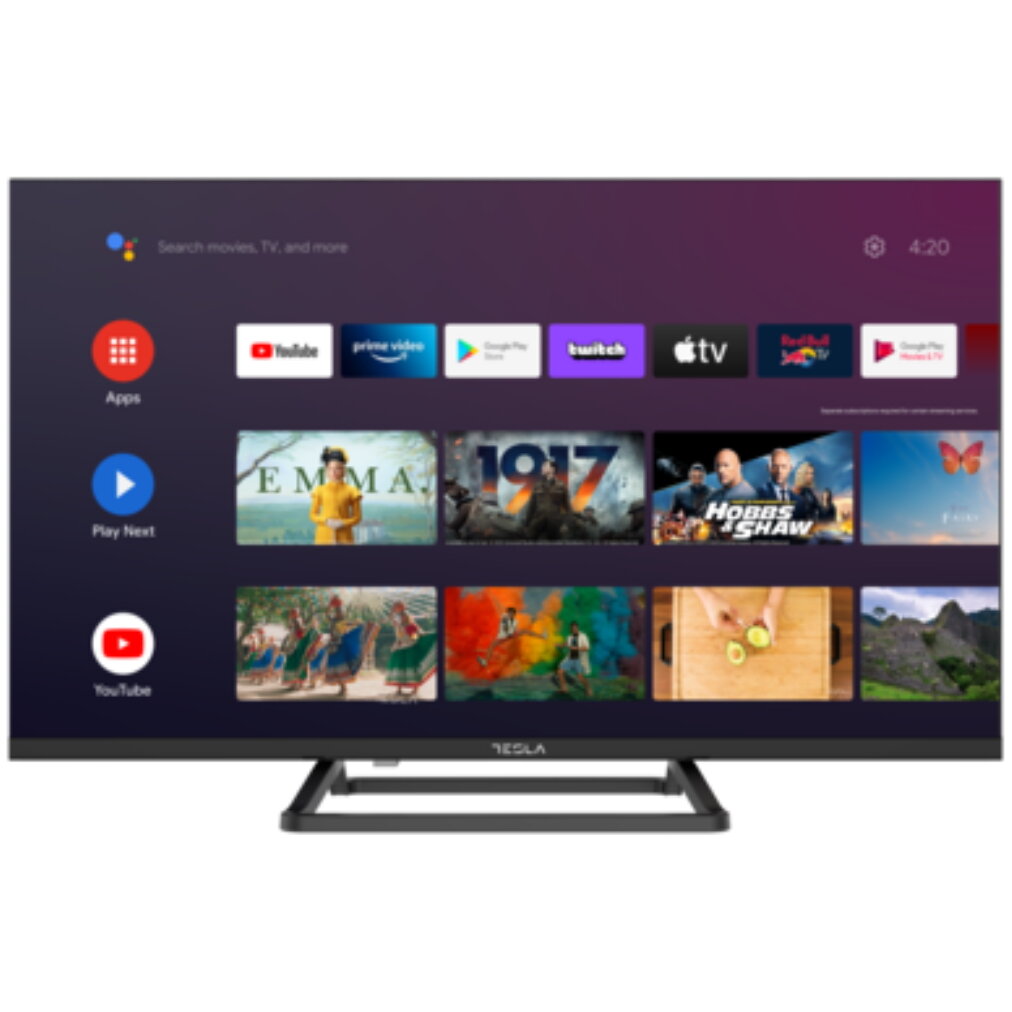 Televizor Smart LED 43E635BFS 109cm 43inch Full HD Frameless Clasa E Negru