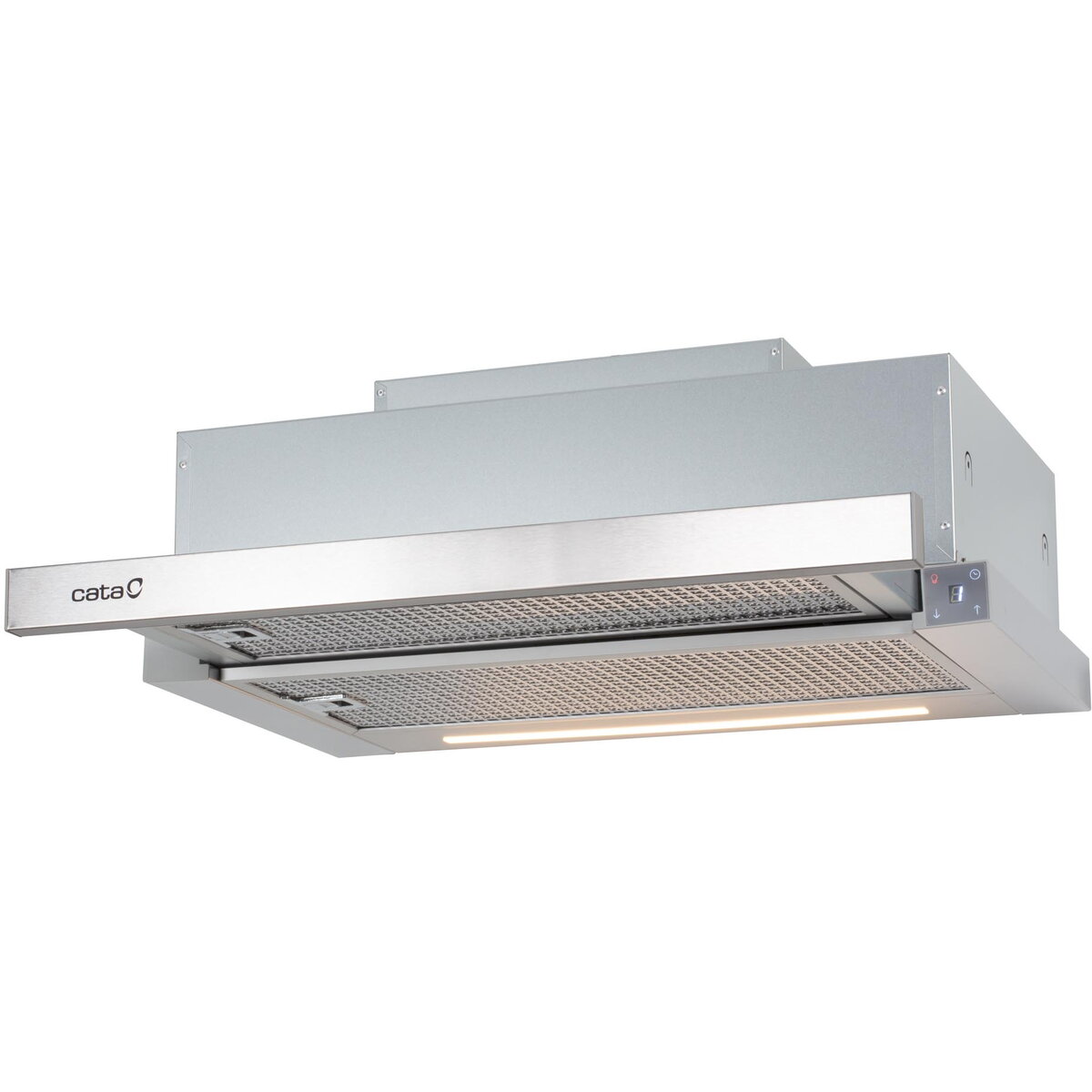TFH 6630 X /A Hood, Energy efficiency class A+, Width 60 cm, Max 605 m³/h, Touch Control, LED, Stainless steel