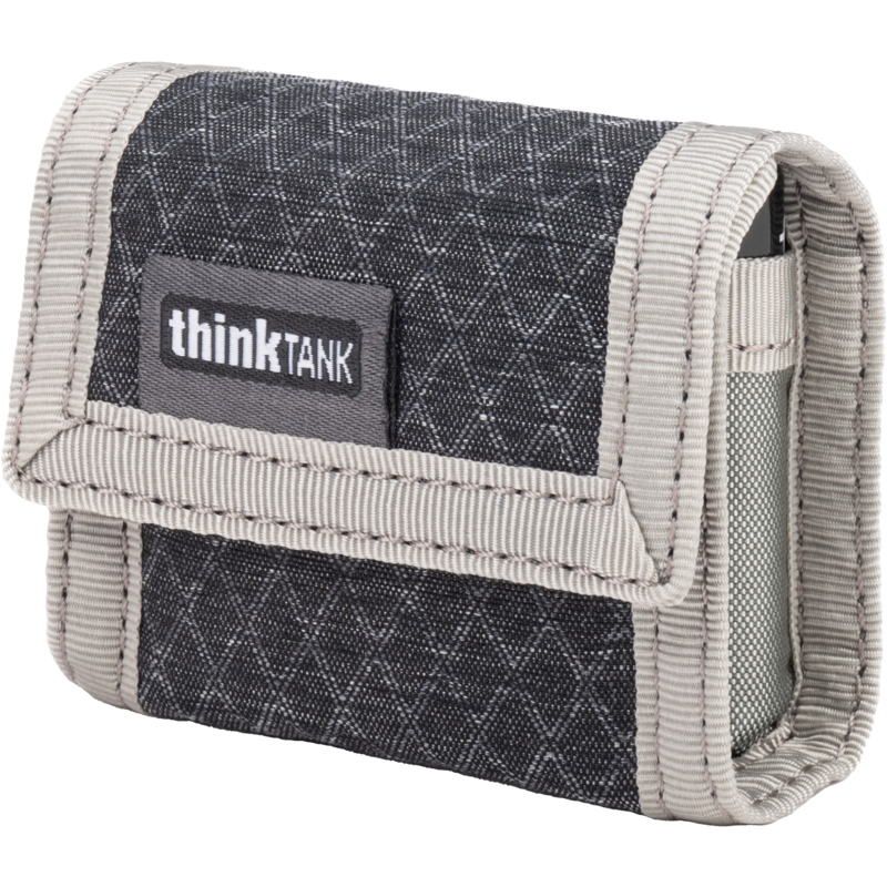 Think Tank AA Battery Holder (Wallet holds: 8 AA or 16 AAA batteries) Grey