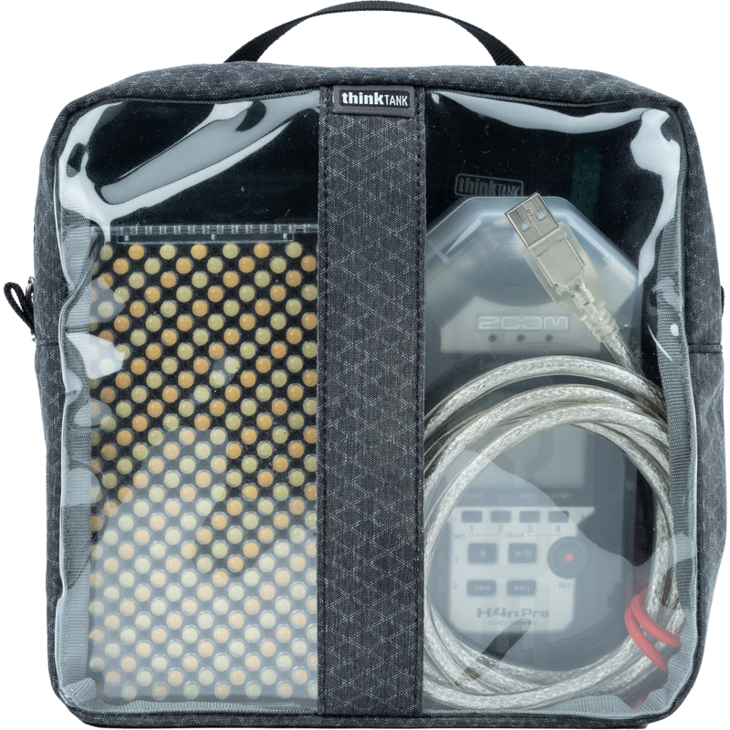 Think Tank Cable Management 30 V3.0, Blue/Clear