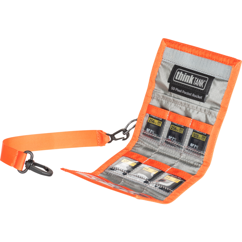Think Tank SD Pixel Pocket Rocket, Orange