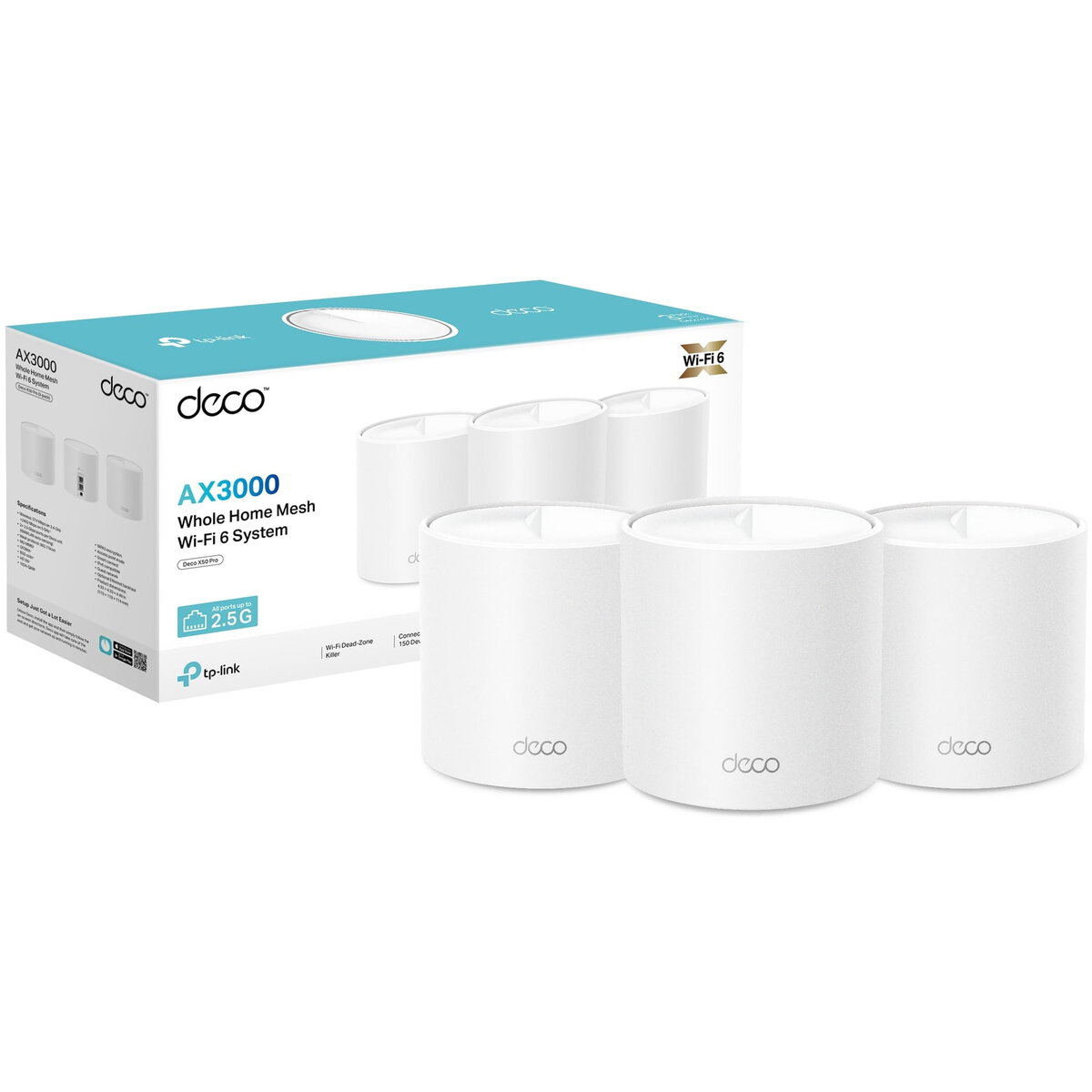 TPL AX3000 WIFI 6 HOME MESH DECO X50 PRO