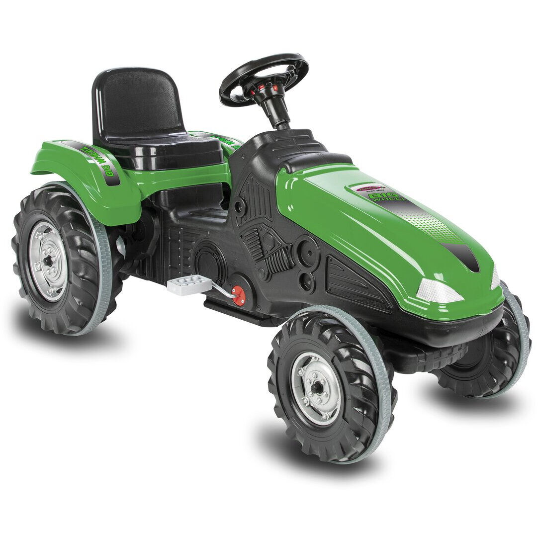 Tractor cu Pedale Big Wheel Verde  3+