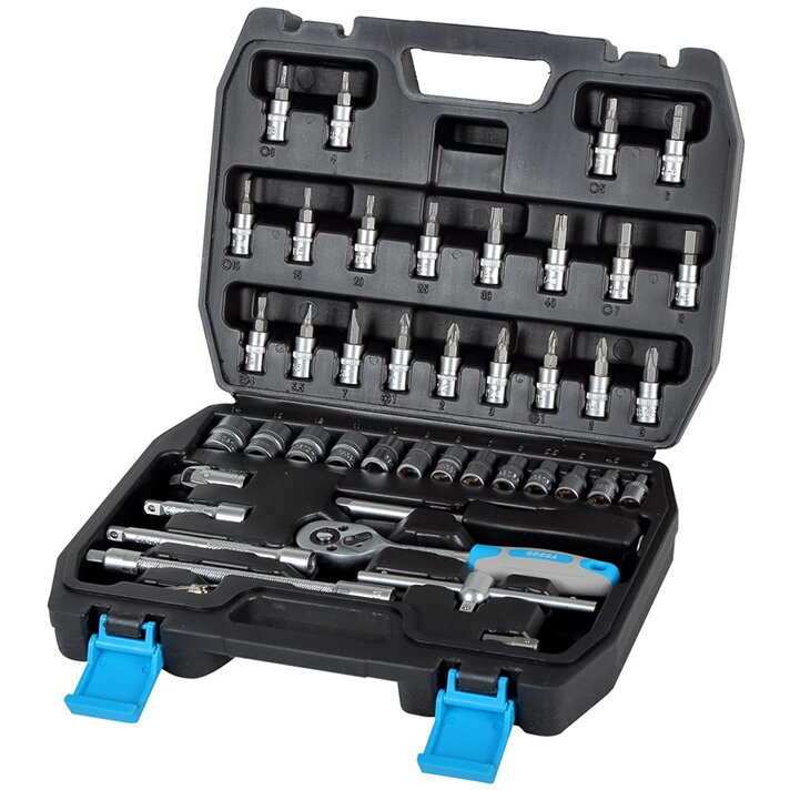 TRUSA TUBULARE 1/4 4-14MM - 46 Piese